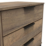 Ashbourne 3 Drawer Chest Vintage Oak from Roseland Furniture