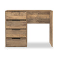 Ashbourne 4 Drawer Dressing Table Vintage Oak from Roseland Furniture