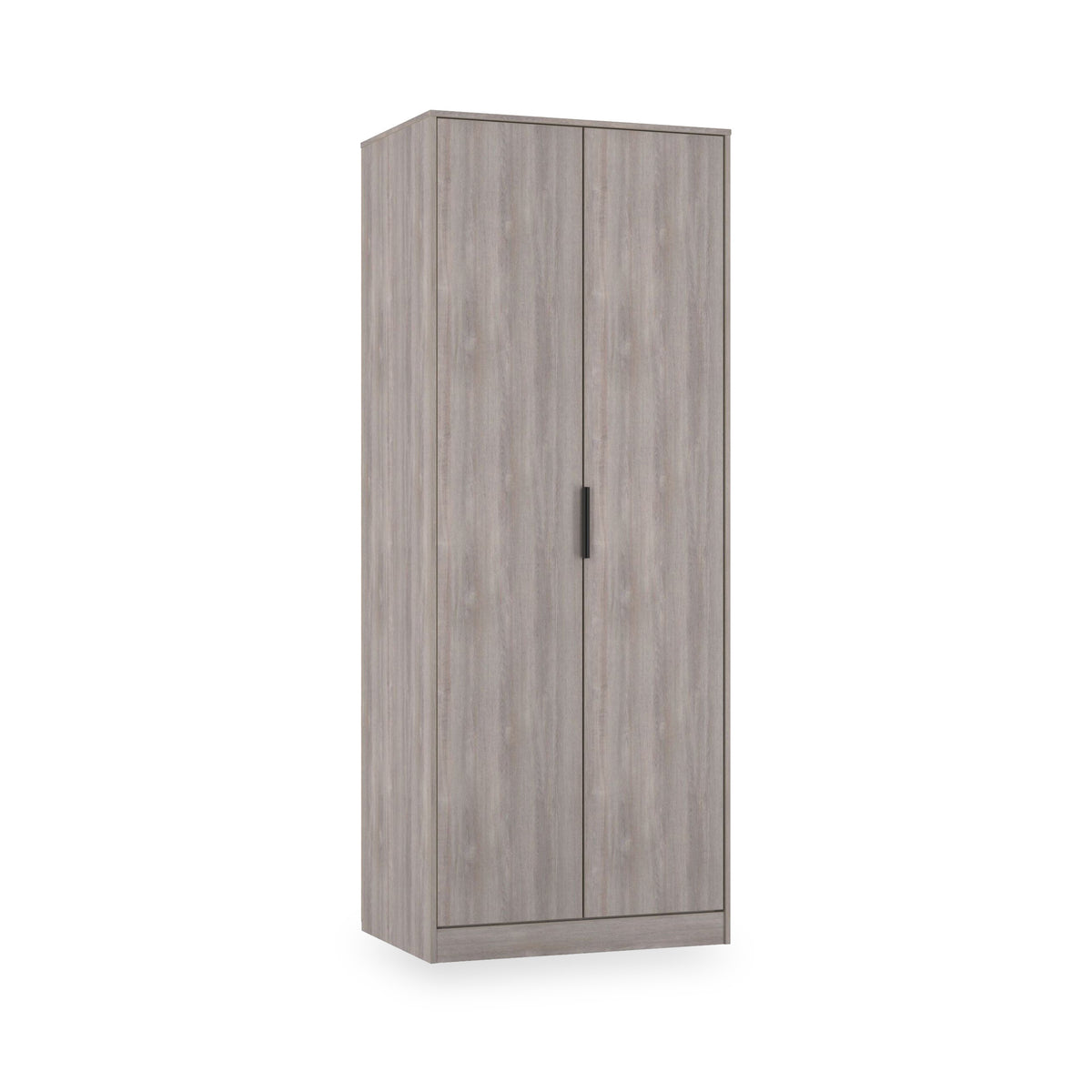 Ashbourne Double Wardrobe Grey Oak from Roseland Furniture