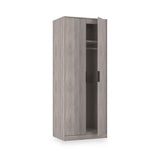 Ashbourne Double Wardrobe Grey Oak from Roseland Furniture