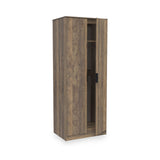 Ashbourne Double Wardrobe Vintage Oak from Roseland Furniture