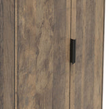 Ashbourne Double Wardrobe Vintage Oak from Roseland Furniture