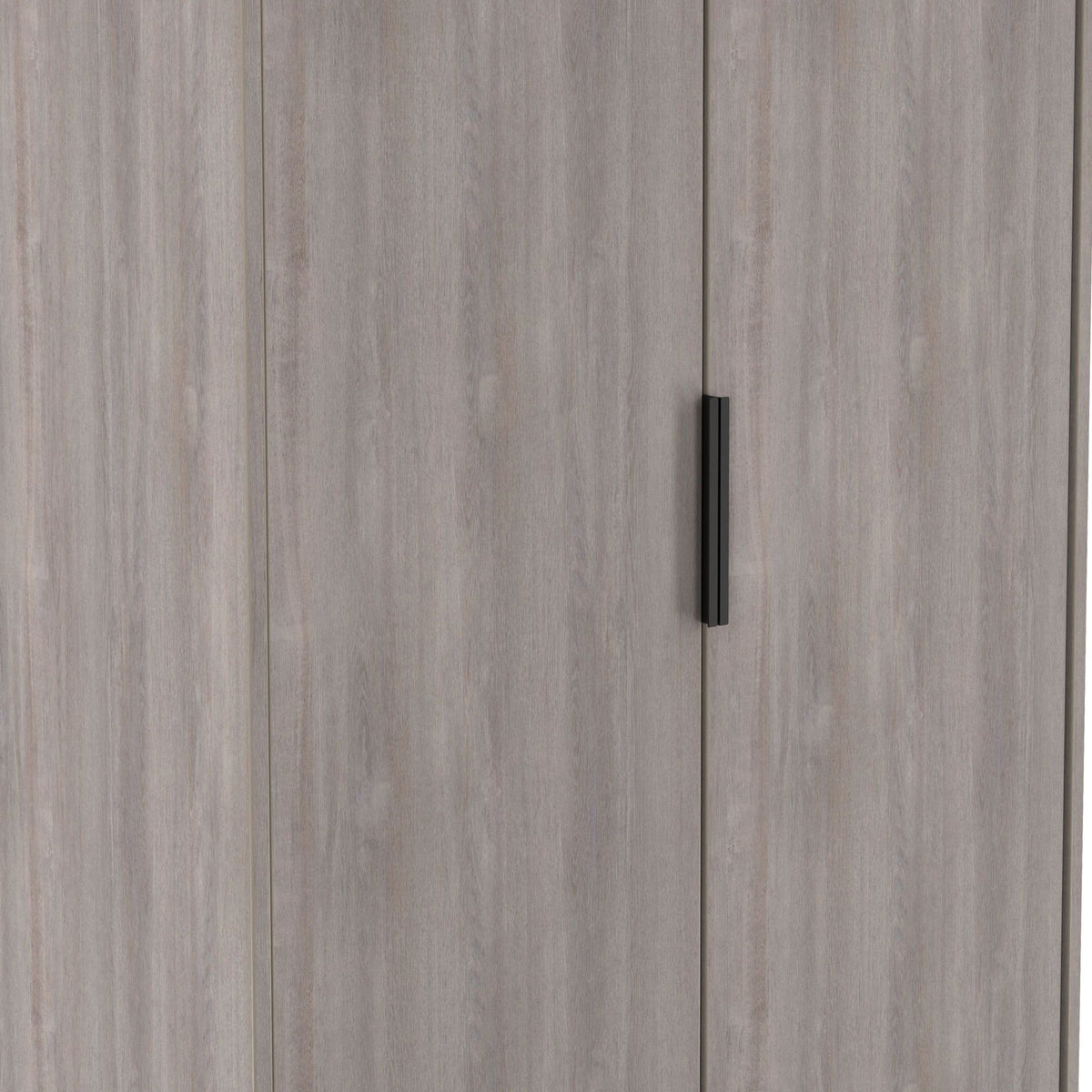 Ashbourne Double Wardrobe 2 Drawers Grey Oak from Roseland Furniture