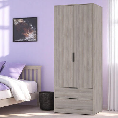 Ashbourne Double Wardrobe & 2 Drawers