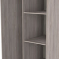 Ashbourne Open Shelf Wardrobe Grey Oak from Roseland Furniture