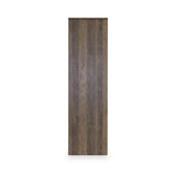 Ashbourne Open Shelf Wardrobe Vintage Oak from Roseland Furniture