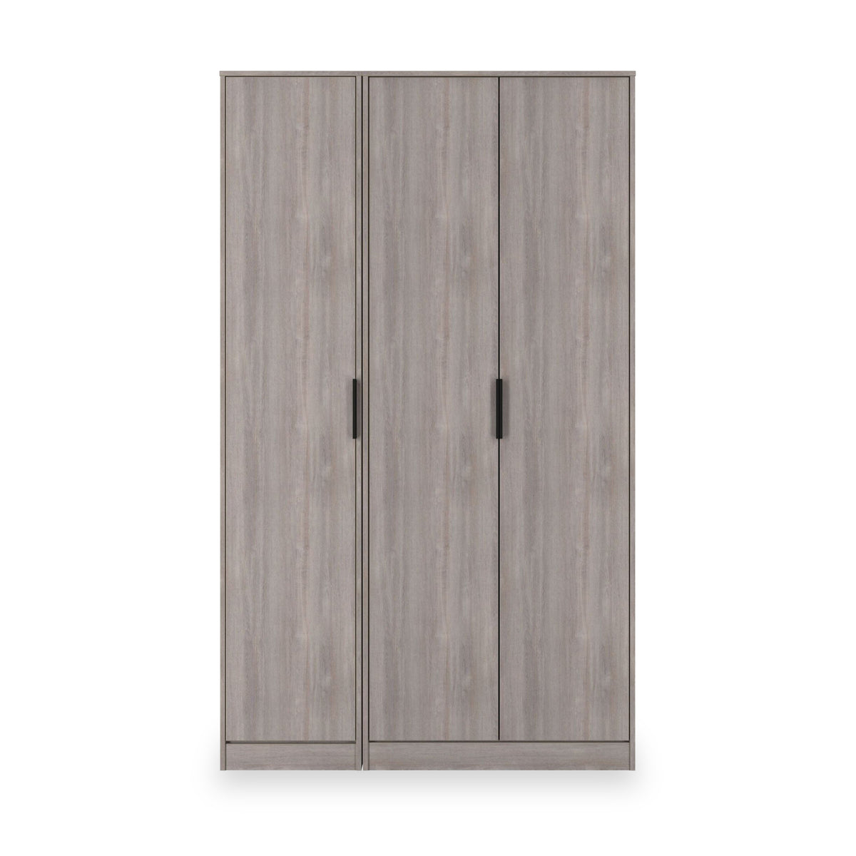 Ashbourne Triple Wardrobe Grey Oak from Roseland Furniture