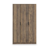 Ashbourne Triple Wardrobe Vintage Oak from Roseland Furniture