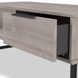 Ashbourne 1 Drawer Coffee Table Grey Oak from Roseland Furniture