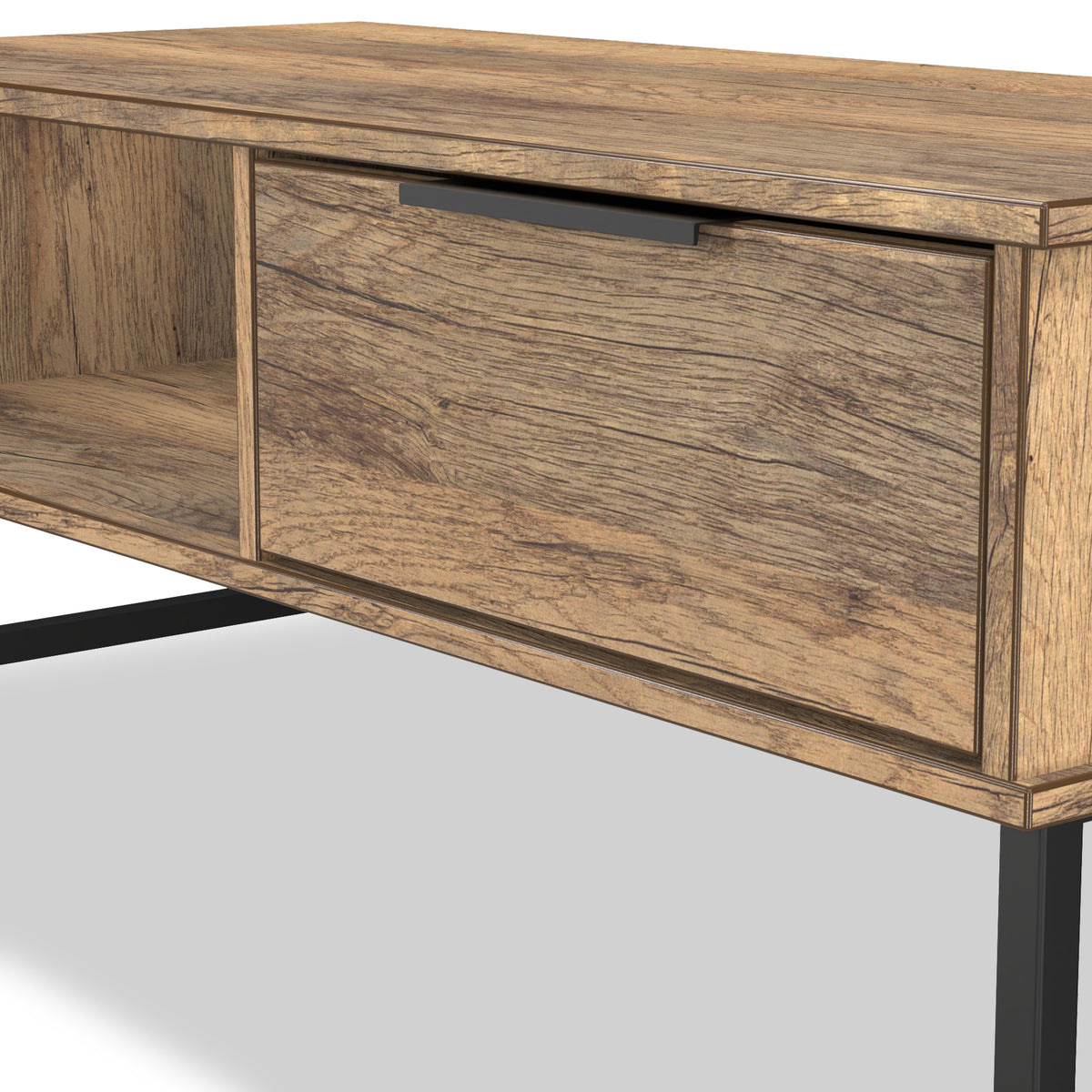 Ashbourne 1 Drawer Coffee Table Vintage Oak from Roseland Furniture