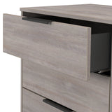 Ashbourne 3 Drawer TV Unit Grey Oak from Roseland Furniture