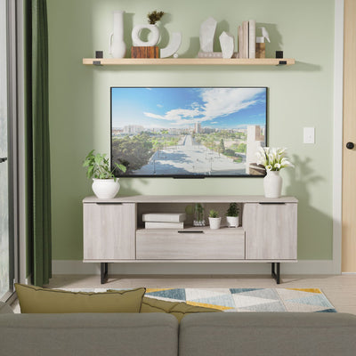 Ashbourne 2 Door 1 Drawer Wide TV Unit