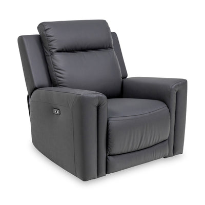 Benton Leather Power Recliner Armchair
