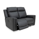 Benton Leather Power Recliner 2 Seater Dims from Roseland Furniture