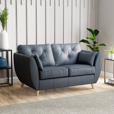 Edison Leather 2 Seater Sofa