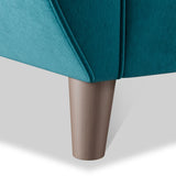 Edison Sofa Dark Feet Mallard from Roseland Furniture