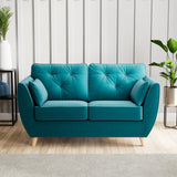 Edison 2 Seater Sofa Light Feet Mallard from Roseland Furniture