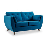 Edison 2 Seater Sofa Dark Feet Marine from Roseland Furniture