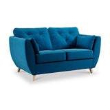 Edison 2 Seater Sofa Light Feet Marine from Roseland Furniture