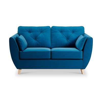 Edison Velvet 2 Seater Sofa