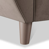 Edison Sofa Dark Feet Mole Close Up