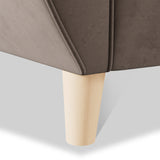 Edison Sofa Light Feet Mole Close Up