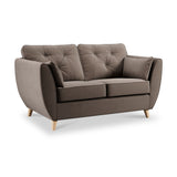 Edison 2 Seater Sofa Light Feet Mole from Roseland Furniture