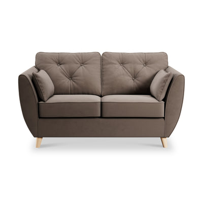 Edison Velvet 2 Seater Sofa