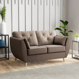 Edison 2 Seater Sofa Light Feet Mole from Roseland Furniture