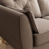 Edison 2 Seater Sofa Light Feet Mole from Roseland Furniture