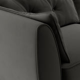 Edison Sofa Black Arm from Roseland Furniture