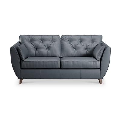 Edison Leather 3 Seater Sofa