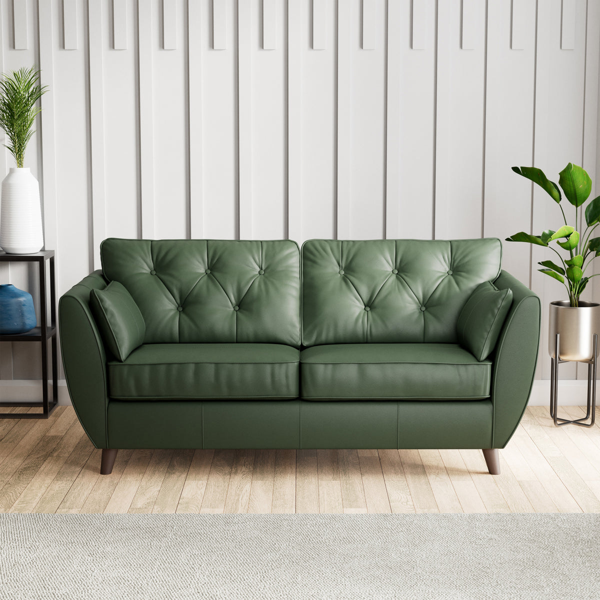 Edison 3 Seater Leather Sofa from Roseland Furniture
