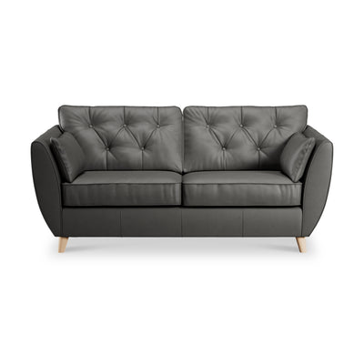 Edison Leather 3 Seater Sofa