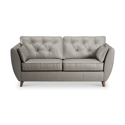 Edison Leather 3 Seater Sofa