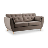 Edison 3 Seater Sofa Light Feet Mole from Roseland Furniture