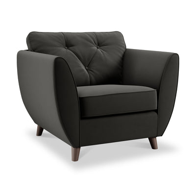 Edison Velvet Armchair