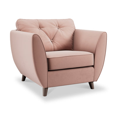 Edison Velvet Armchair