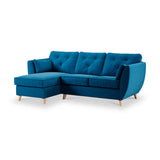 Edison Chaise LH Light Feet Marine from Roseland Furniture