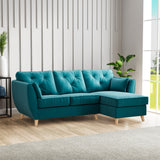 Edison Chaise RH Light Feet Mallard from Roseland Furniture