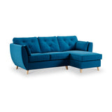 Edison Chaise RH Light Feet Marine from Roseland Furniture