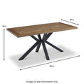 Ingrid-160cm-Parquet-Design-Dining-Table from Roseland Furniture