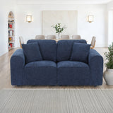 Hugo Deep Blue 2 Seater Sofa from Roseland Furniture