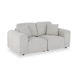 Hugo 2 Seater Sofa Fog Angle1 from Roseland Furniture