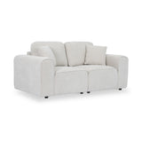 Hugo 2 Seater Sofa Natural Haze from Roseland Furniture