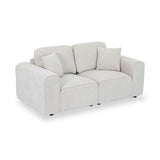 Hugo 2 Seater Sofa Natural Haze from Roseland Furniture