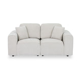 Hugo 2 Seater Sofa Natural Haze from Roseland Furniture