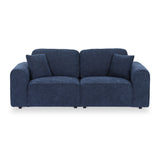 Hugo 3 Seater Sofa Deep Blue from Roseland Furniture