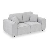 Hugo 3 Seater Sofa Fog from Roseland Furniture