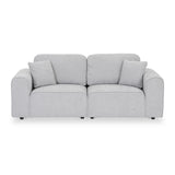 Hugo 3 Seater Sofa Fog from Roseland Furniture